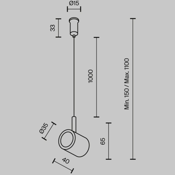 Поддерживающий коннектор с тросовым подвесом Tau для шинопроводов Flarity Maytoni TRA154CSW-1BS