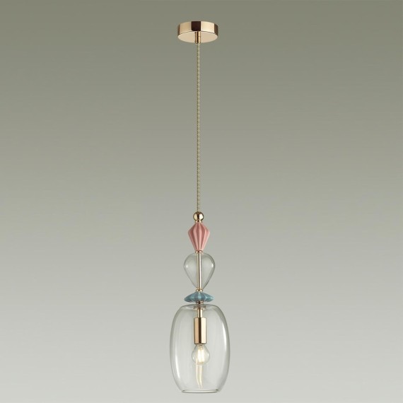 Подвесной светильник с 1 плафоном Odeon Light 4855/1B BIZET под лампу 1xE14 1*40W