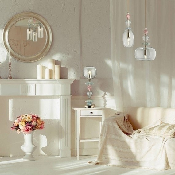 Подвесной светильник с 1 плафоном Odeon Light 4855/1B BIZET под лампу 1xE14 1*40W