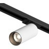 Однофазный двужильный трековый светильник Denkirs DK6060-BW+BK Scope под сменную лампу GU10