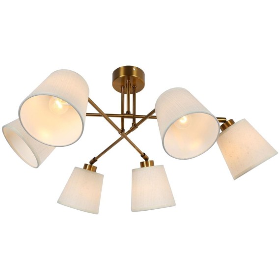 Люстра потолочная Lussole GRLSP-8191 PINAL IP21 под лампы 6xE14 36W