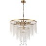 Люстра подвесная хрустальная Stilfort 2142/05/18P серия Smira