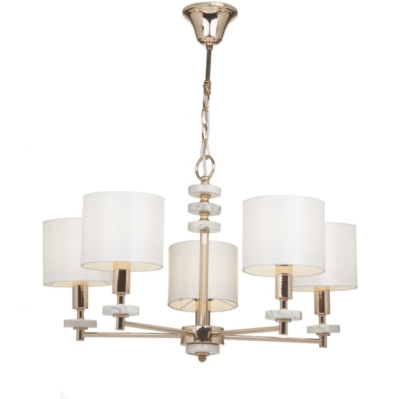 Люстра подвесная Freya FR5015PL-05G Tiana под лампы 5xE14 40W