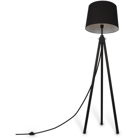 Торшер с абажуром Maytoni Z177FL-01B Calvin под лампу 1xE27 60W