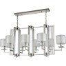 Люстра Crystal Lux NICOLAS SP8 L1000 NICKEL/WHITE
