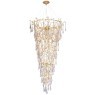 Люстра Crystal Lux REINA SP34 D1200 GOLD PEARL