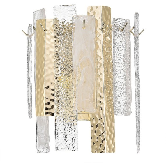 SL1636.201.02 Бра ST-Luce Золотистый/Белый, Золотистый E14 2*40W SCOLARE