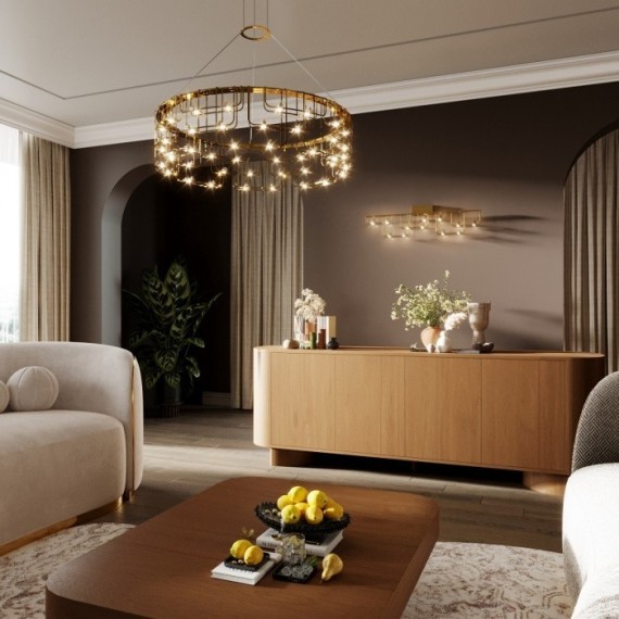 Подвесной светильник IP20 LED 44W 3000K Odeon Light ZAHA 7060/44L