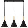 SLE1255-403-03 Светильник подвесной Черный/Черный E27 3*40W ARKET