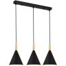 SLE1255-403-03 Светильник подвесной Черный/Черный E27 3*40W ARKET