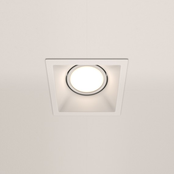 Встраиваемый светильник Maytoni DL029-2-01W Dot под лампу 1xGU10 50W