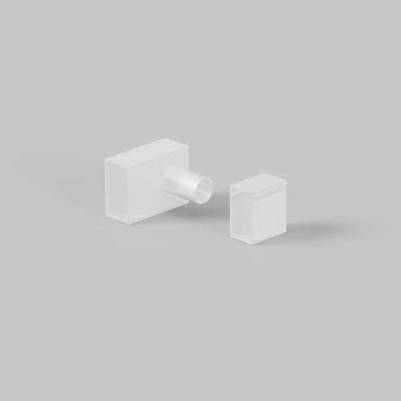 Заглушки для гибкого неона 12x6 мм 2 шт. 432033