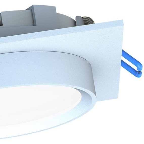 4674-1U, уличный светильник, L110xW110xH42, cutout:D95, 1xGX53LEDx15W, IP44, excluded