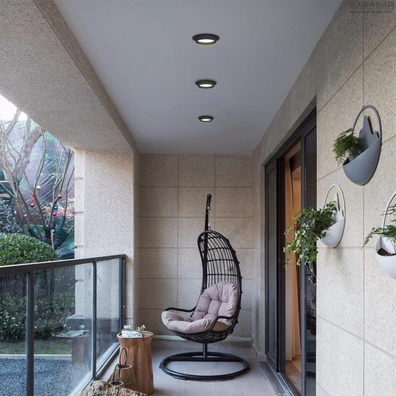 4674-1U, уличный светильник, L110xW110xH42, cutout:D95, 1xGX53LEDx15W, IP44, excluded