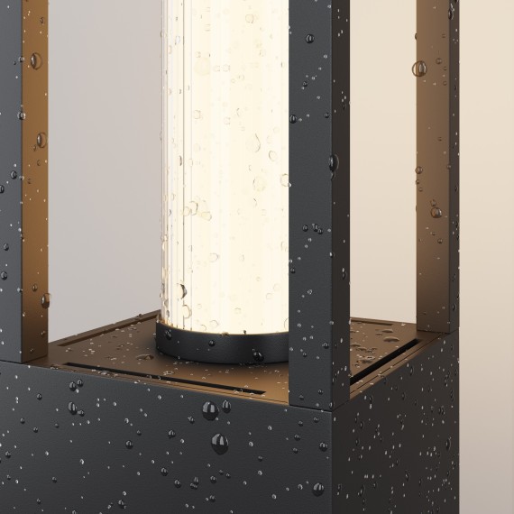 Садово-парковый уличный светодиодный столб высотой 2.5м LED 25Вт RA80 1650лм 3000К Maytoni Outdoor Expo O480FL-L25B3K