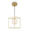 Подвесной светильник с 1 плафоном Freya FR5113PL-01G Trinity под лампу 1xG9 25W