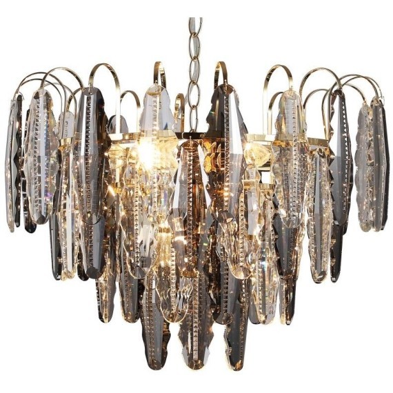 Люстра подвесная хрустальная Stilfort 1021/03/08P серия Florin