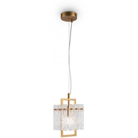 Подвесной светильник с 1 плафоном Freya FR5166PL-01BS Basilica под лампу 1xE14 40W