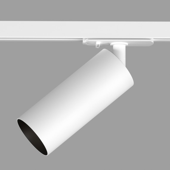 Однофазный двужильный трековый светильник Denkirs DK6060-BW+WH Scope под сменную лампу GU10
