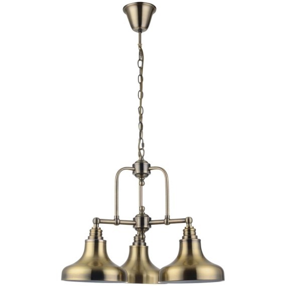 Подвесной светильник с 3 лампами Lussole GRLSL-3003-03 SONA IP21 под лампы 3xE27 30W