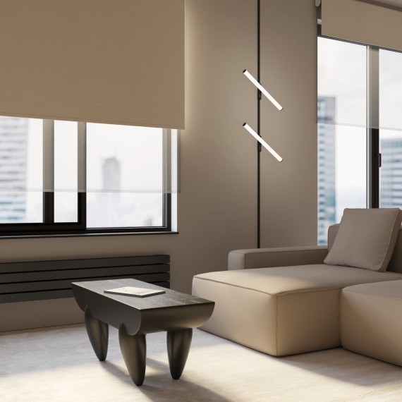 DK5325-BK Трековый магнитный светодиодный светильник Denkirs AIR 48V CRI90+ 3000К 660Лм 360° 12Вт