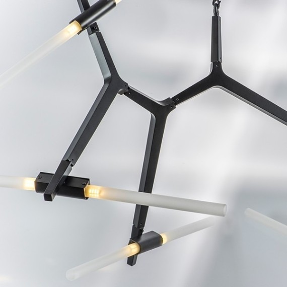 Люстра паук Lightstar 742107 Struttura под лампы 10xG9 60W