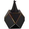 SL258.403.01 Светильник подвесной ST-Luce Черный/Черный, Золото E14 1*40W ENIGMA