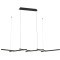 SL394.403.06 Люстра подвесная ST-Luce Черный/Белый LED 6*14W 4000K BASONI