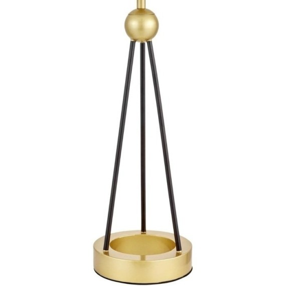 Интерьерная настольная лампа Belforte LDT 5527 GD+BK