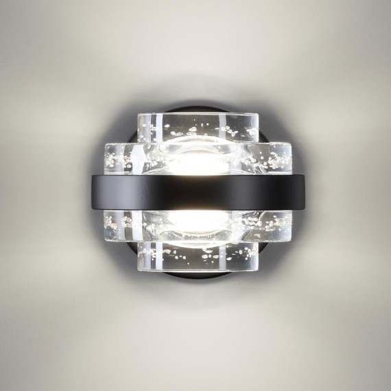 5031/6WL L-VISION ODL24 чёрный/металл/акрил Бра LED 6W 4000K 458лм KLOT