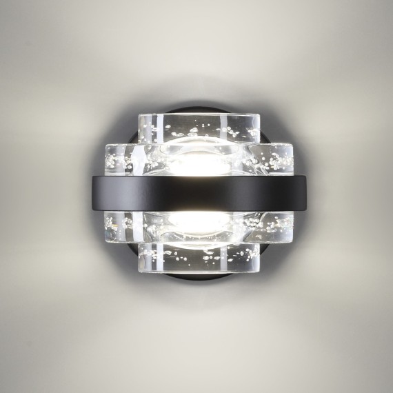 5031/6WL L-VISION ODL24 чёрный/металл/акрил Бра LED 6W 4000K 458лм KLOT