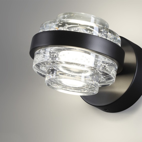 5031/6WL L-VISION ODL24 чёрный/металл/акрил Бра LED 6W 4000K 458лм KLOT