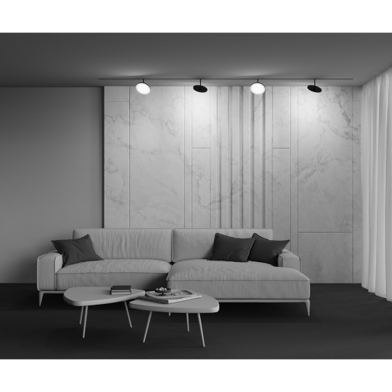 TR131-2-15W3K-B Трековый магнитный светодиодный светильник Maytoni Exility CRI90+ 3000К 712Лм 120° 15Вт