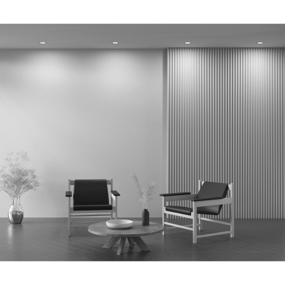 Встраиваемый светильник Maytoni DL029-2-01B Dot под лампу 1xGU10 50W