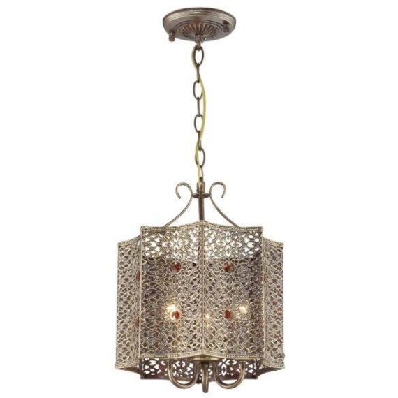 1624-3P, люстра подвесная, D288xH450/1185, 3xE14x40W, excluded