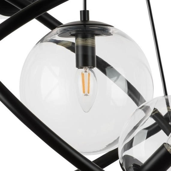 Подвесной светильник кольцом Lightstar 815390 Croco под лампы 9xE14 360W