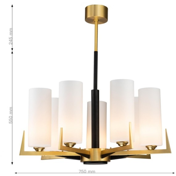 Подвесная люстра Maximo 2623-7P