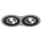 Встраиваемый светильник Lightstar i9290707 Intero 111 под лампы 2xGU10 100W