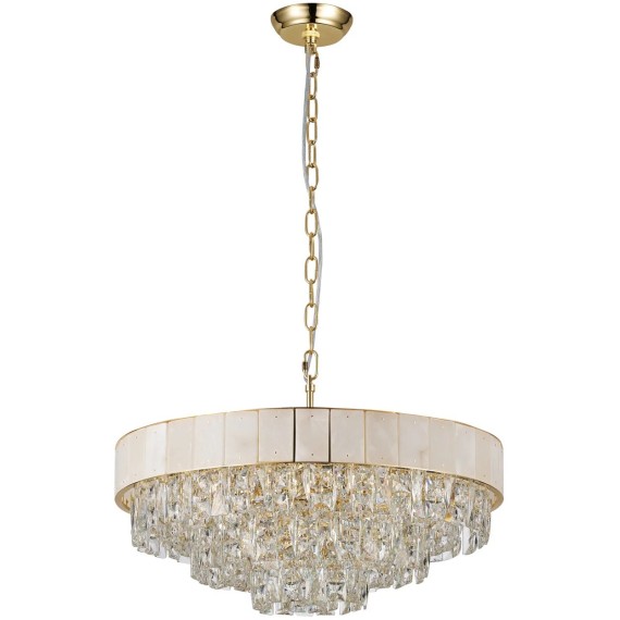 Хрустальная подвесная классическая люстра Favourite Raffinato 4783-12P