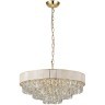 Хрустальная подвесная классическая люстра Favourite Raffinato 4783-12P
