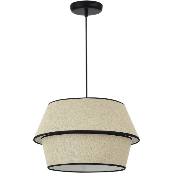 SL1354.413.01 Светильник подвесной ST-Luce Черный/Бежевый, Черный E27 1*40W JACKIE