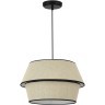 SL1354.413.01 Светильник подвесной ST-Luce Черный/Бежевый, Черный E27 1*40W JACKIE