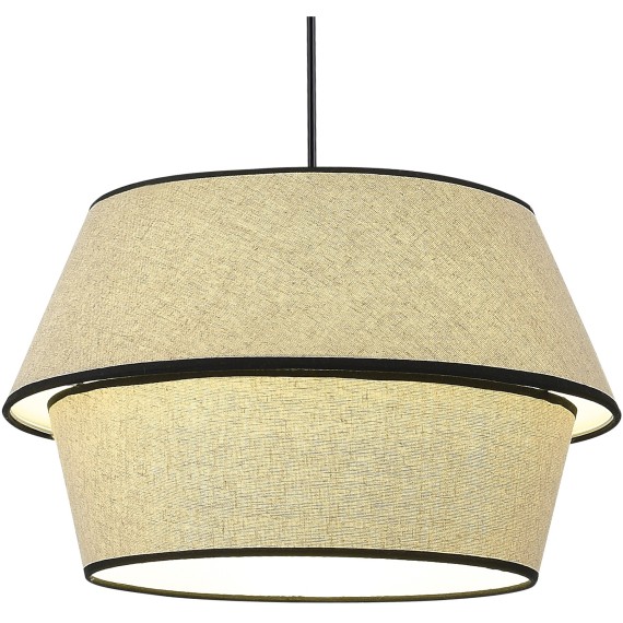 SL1354.413.01 Светильник подвесной ST-Luce Черный/Бежевый, Черный E27 1*40W JACKIE