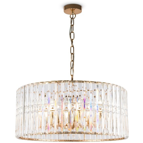 Люстра подвесная Maytoni MOD094PL-08G Facet под лампы 8xE14 60W