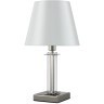 Настольная лампа Crystal Lux NICOLAS LG1 NICKEL/WHITE