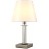 Настольная лампа Crystal Lux NICOLAS LG1 NICKEL/WHITE