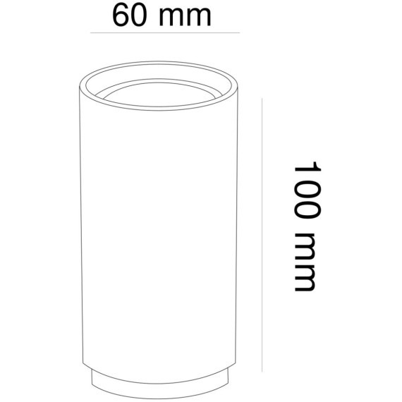 Потолочный светильник Technical C033WL-01WB