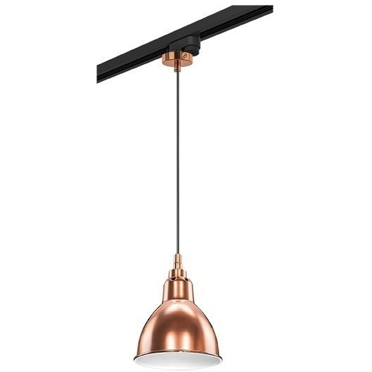 Однофазный двужильный трековый светильник Lightstar L1T765013 Loft под сменную лампу Е14