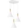 SLE1255-513-03 Светильник подвесной Белый/Белый E27 3*40W ARKET
