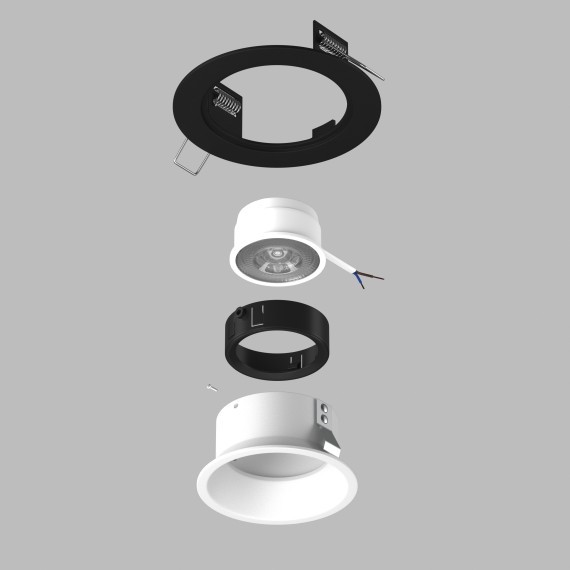 Комплект со светильником Domino Lightstar D61706BMOD